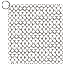 Stainless Steel Golden Ring Mesh Decorative Metal Mesh